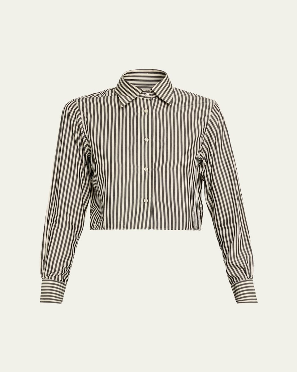 Cataleya Stripe Cropped Shirt